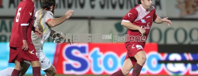 Reggina, Aronica: “Peccato, soddisfatti per la prestazione”