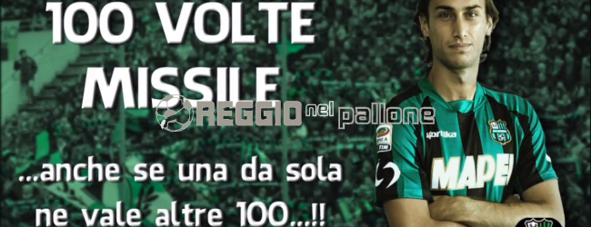 Ex Reggina, a Sassuolo celebrato Missiroli per la 100^ in neroverde