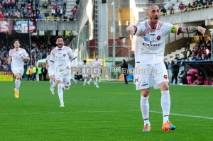 Cirillo Insigne esultanza Salernitana-Reggina 14/15