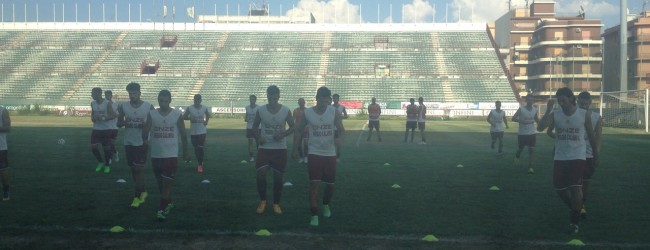 Reggina, è iniziata la preparazione