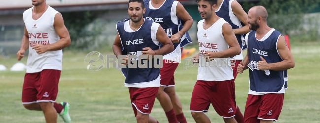 Reggina “work in progress”, provata la difesa a quattro