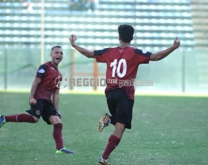 Arena esultanza gol Reggina Sarnese 2015/2016