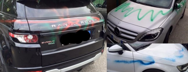 Vandali a Terni, imbrattata l’auto di Ceravolo. “Vigliaccata di pochi, città sana: i ternani sono diversi”