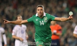 Irlanda - Bosnia 2-0 Jonathan Walters