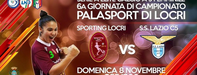 Calcio a 5: Sporting Locri-SS Lazio, chi spiccherà il volo?