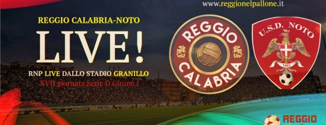 LIVE! REGGIO CALABRIA-NOTO 1-1, finale