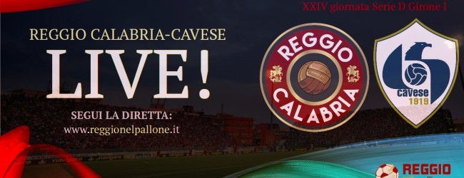 LIVE! REGGIO CALABRIA-CAVESE, 0-2