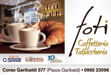 TABACCHERIA CAFFETTERIA FRANCESCA FOTI: Il tuo buongiorno, ogni mattina e molto di più…