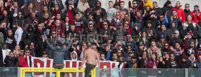 Vibonese-Reggina, è già muro amaranto: sarà un settore ospiti stracolmo