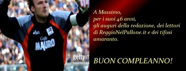 Compleanni amaranto… auguri a Massimo Taibi!