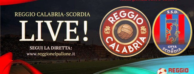 LIVE! REGGIO CALABRIA-SCORDIA 0-1, FINALE