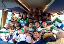 [FOTO] L’ASD Reggio fa festa sul pullman dopo la vittoria sul Gragnano:”La forza del gruppo”