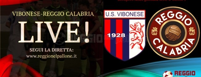 LIVE dallo stadio L. Razza! VIBONESE-REGGIO CALABRIA 1-1, RISULTATO FINALE