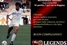 Compleanni amaranto: auguri a Rosario Sasso!