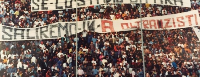 STORIA AMARANTO- “Ti ricordi lo striscione?”. Reggina-Taranto 90/91, la profezia degli Oltranzisti