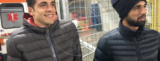 Reggina, al Menti due “tifosi” in più: ci sono anche Porcino e Maesano