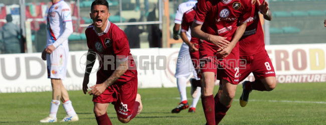 Reggina-Casertana, i TOP & FLOP: Kirwan match-winner, Bellomo da applausi