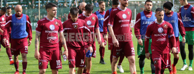 Cavese-Reggina, fine primo tempo: blufoncè all’attacco, gli amaranto attendono