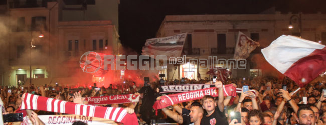 Reggina, sabato 7 agosto a piazza Duomo la presentazione della squadra