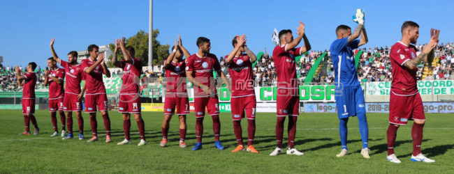 Reggina-Picerno 4-1, il tabellino