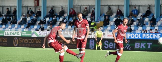 Reggina vs Virtus Entella , un girone fa: Crisetig non basta, la vittoria sfuma al 90′ [FOTO]