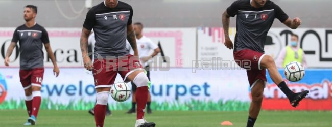 Reggina, prove tattiche in vista del Chievo