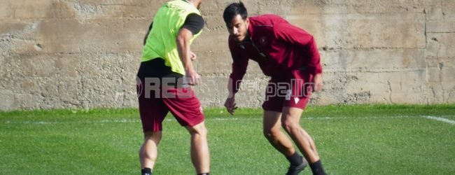 Reggina, la testa è già all’Entella: primo allenamento in terra capitolina