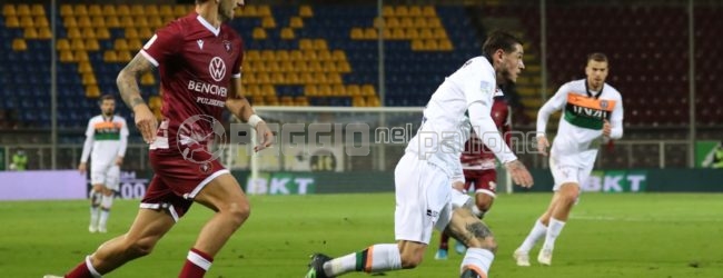 Reggina-Venezia 1-0, il tabellino: decide l’autorete di Ceppitelli