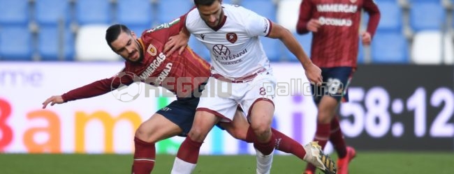 Verso Reggina-Reggiana, tegola in attacco per gli emiliani: out Mazzocchi