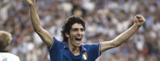 Calcio in lutto: è morto Paolo Rossi, simbolo del Mondiale 1982