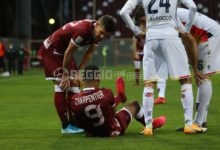 Reggina, visite mediche per gli infortunati Charpentier e Rivas