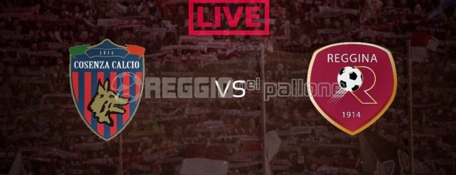 LIVE! Cosenza-Reggina: 0-1, gli amaranto espugnano il “Marulla”! FINALE