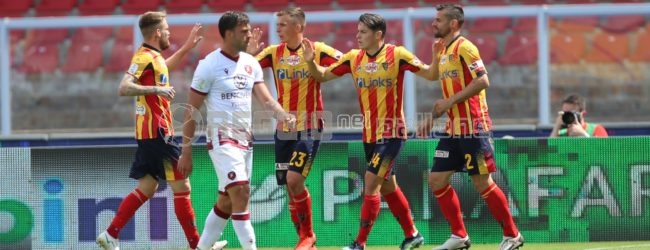 La Reggina perde ancora, 2-0 del Lecce al ”Via del Mare”: il tabellino della gara