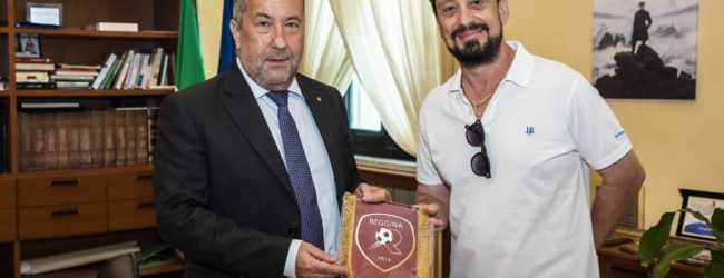 Reggina, il presidente Gallo in visita al Prefetto e al Questore di Reggio