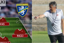 Reggina-Frosinone, la probabile formazione amaranto: Bellomo di nuovo dal 1′, conferma Rivas