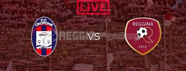 LIVE! Crotone-Reggina su RNP, 1-1 FINALE