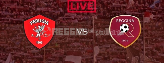 LIVE! Perugia-Reggina su RNP, 0-2 FINALE