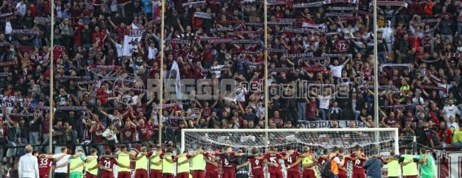 Perugia-Reggina, via alla prevendita per i tifosi amaranto