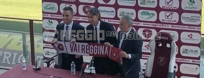 Reggina, le prime parole di mister Inzaghi: “Abbiate pazienza e vivremo qualcosa di magico”